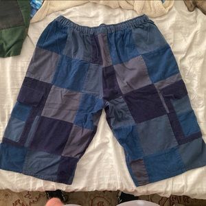 Ixchel mens patchwork shorts 38 - 40